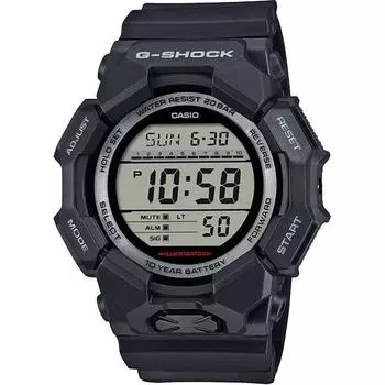 CASIO Men s G-SHOCK GD-010-1JF [G-SHOCK 10-YEAR BATTERY SERIES] Round Watch Black Digital