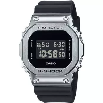 CASIO Men s G-SHOCK GM-5600U-1JF [G-SHOCK Metal Bezel GM-5600] Square Watch Black Digital