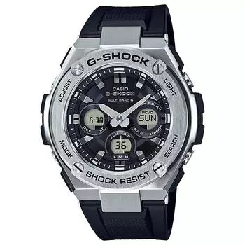 CASIO Men s G-SHOCK GST-W310-1AJF [G-STEEL Middle Size Radio Wave Solar] Round Watch Black