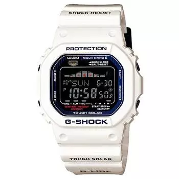 CASIO Men s G-SHOCK GWX-5600C-7JF [G-SHOCK G-LIDE Year 13 Model] Square Watch White Resin Digital