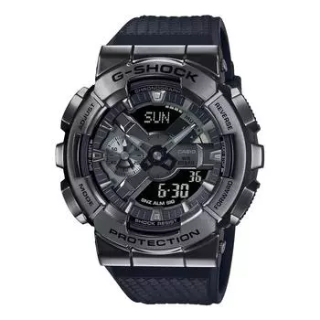[CASIO] Men s G-Shock Watch Metal-Covered GM-110BB-1AJF, Black, Official Japan Model
