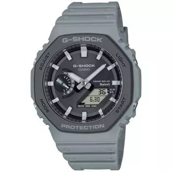 [CASIO] Men s G-Shock Watch, Urban Utility Series, Bluetooth, Tough Solar, GA-B2100LUU-8AJF, Gray, Authentic Japan Model