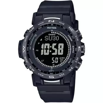 CASIO Men s PRO TREK PRW-35Y-1BJF [PRO TREK Climber Line] Round Watch Black Digital