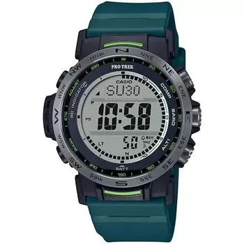 CASIO Men s PRO TREK PRW-35Y-3JF [PROTREK Climber Line] Round Watch Green Digital