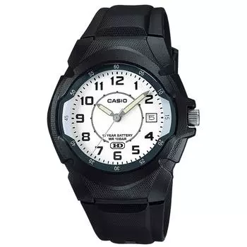 [Casio] Men s Watch - Casio Collection MW-600B-7BJH, Black, Classic Design