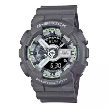 [Casio] Men s Watch G-Shock HIDDEN GLOW Series GA-110HD-8AJF Gray (Japanese Model)