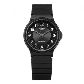 Casio Mq 24 1b3ldf Mq 24 1b3 Аналоговые Sat Студенческие уретановые часы MQ-24-1B3LDF