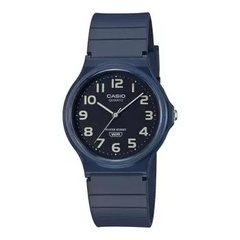 Casio Mq 24uc 2b [] Аналоговые наручные часы с чипом Kashi Chief Casio Pu Belt Unisex Mat