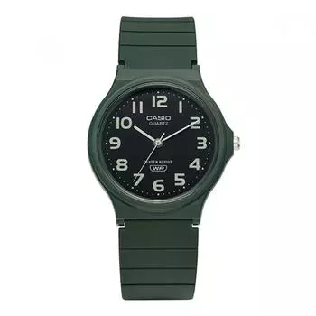Casio Mq 24uc 3bdf Mq 24uc 3b аналоговые Sat студенческие уретановые часы MQ-24UC-3BDF