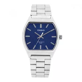 Casio Mtp B140d 2avdf Mtp B140d 2a Аналоговые квадратные металлические часы для студентов Sat MTP-B140D-2AVDF