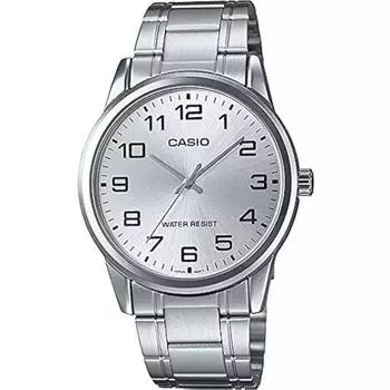 Casio MTP-V001D-7B Мужские аналоговые наручные часы с браслетом, браслет