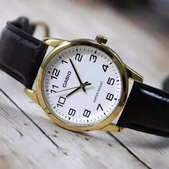 Casio MTP-V001GL-7B Мужские кожаные часы