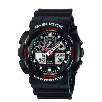 Casio Мужские часы CASIO G-Shock Ana-Digi Overseas Модель GA100-1A4