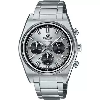 CASIO Мужские часы EDIFICE EFB-730DJ-7AJF [EDIFICE] Круглые часы из нержавеющей стали с несколькими индексами, аналоговые