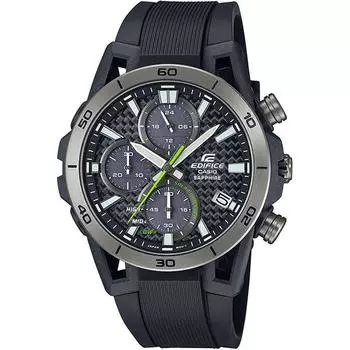 CASIO Мужские часы EDIFICE EFS-S640PB-1AJF [EDIFICE SOSPENSIONE] Круглые часы Carbon *Stainless Steel