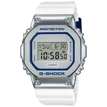 Casio Мужские часы G-Shock, белые - PRECIOUS HEART SELECTION GM-5600LC-7JF, настоящая японская модель