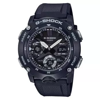 [Casio] Мужские часы G-Shock, Carbon Core Guard, GA-2000S-1AJF, черные, официальная японская модель
