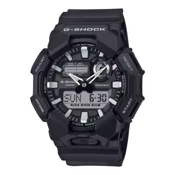 Casio Мужские часы G-Shock GA-010-1AJF, долговечная батарея, пластик из биомассы, черные, официальная модель для Японии