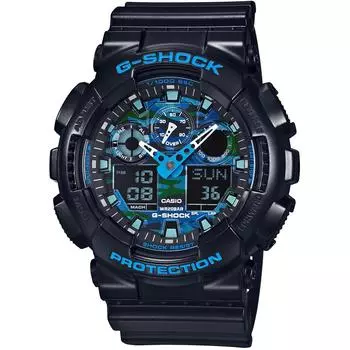 Casio Мужские часы G-Shock GA-100CB-1AJF черные, аутентичная японская модель
