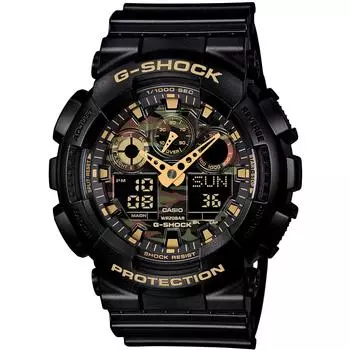 Casio Мужские часы G-Shock GA-100CF-1A9JF, настоящая японская модель, черные