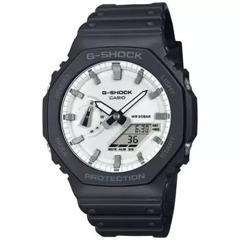 Casio Мужские часы G-Shock GA-2100WD-1AJF — черно-белая серия, аутентичная модель для внутреннего производства Японии