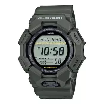 [Casio] Мужские часы G-Shock GD-010-3JF, долговечная батарея, экологически чистый биопластик, цвет хаки