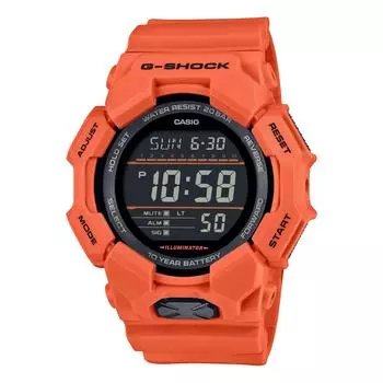 Casio Мужские часы G-Shock GD-010-4JF, оранжевые, долговечная батарея, биопластик, модель для домашнего использования