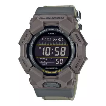 Casio Мужские часы G-Shock GD-010CE-5JF с коричневым ремешком из биомассового пластика CORDURA - настоящая японская модель