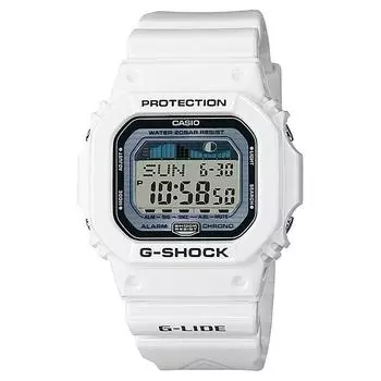 CASIO Мужские часы G-SHOCK GLX-5600-7JF [G-LIDE] квадратные белые смоляные цифровые Case: 46.7*43.2*12.7mm/52.5g
