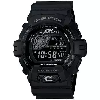 CASIO Мужские часы G-SHOCK GW-8900A-1JF [G-SHOCK MULTIBAND6] Круглые черные Alminum Цифровые