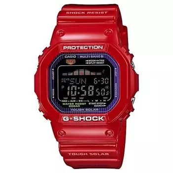 CASIO Мужские часы G-SHOCK GWX-5600C-4JF [G-SHOCK G-LIDE Year 13 Model] Квадратные часы Красная смола Цифровые