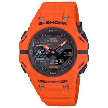 [Casio] Мужские часы G-Shock, Японская модель, Bluetooth, Биомасса-пластик, GA-B001FL-4AJF, Оранжевый