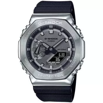 [Casio] Мужские часы G-Shock - с металлическим покрытием GM-2100-1AJF, черные, официальная японская модель