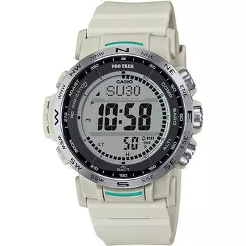 CASIO Мужские часы PRO TREK PRW-35-7JF [PROTREK Climber Line] Круглые часы из смолы *Биомасса/нержавеющая сталь