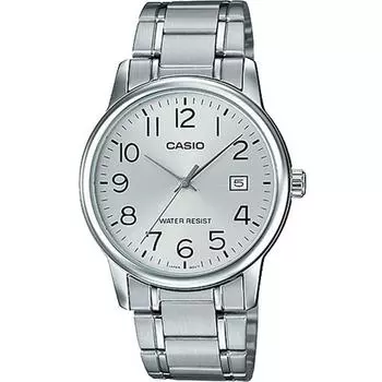 Casio Мужские часы с металлическим ремешком MTP-V002D-7B