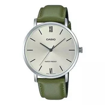 Casio Мужские наручные часы с тонким дизайном и повседневным дизайном