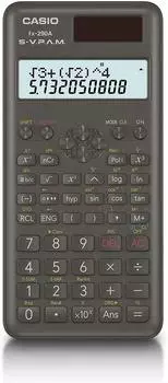 Casio Научный калькулятор 2-разрядный дисплейстатистический расчет 199 функцийфункции fx-290A-N