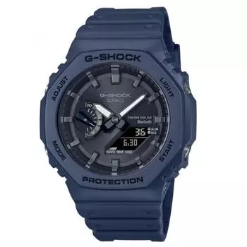 Casio Oak G-SHOCK G-Shock Смартфон Link Casio CASIO Limited Solar Ana-Digi Watch Blue Navy GA-B2100-2A Reimported Overseas Model