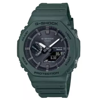 Casio Oak G-SHOCK G-Shock Смартфон Link Casio CASIO Limited Solar Ana-Digi Watch Green Black GA-B2100-3A Реимпортированная зарубежная модель [Параллельный импорт]