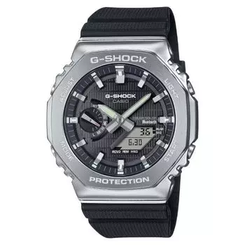 Casio Oak G Steel Smartphone Link Casio CASIO Solar Watch Black Reimported Overseas Model G-SHOCK G-STEEL Ana-Digi GBM-2100-1A [Товар] чёрный