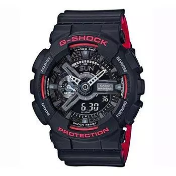 CASIO Overseas Модель Водонепроницаемый Черный Красный Черный x Красный [Casio] G-Shock G-Shock GA-110HR-1A