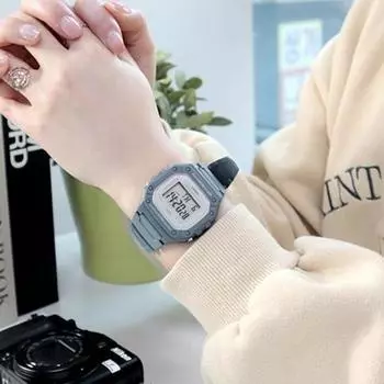 Casio Пастельные тона, общие для пары, рекомендуемые спортивные часы с батарейкой на 7 лет