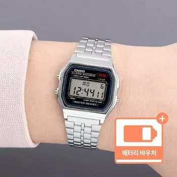 Casio поделилась пакетом классических цифровых металлических часов + ваучера на замену аккумулятора