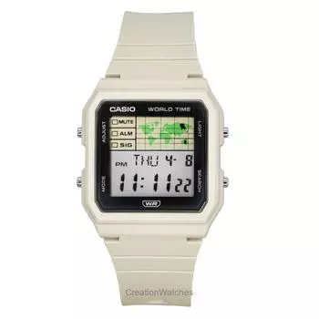 Casio POP Цифровой ремешок из биополимерной смолы Кварцевые часы LF-30W-8A Унисекс чёрный