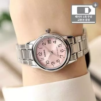 Casio Повседневные классические женские металлические часы