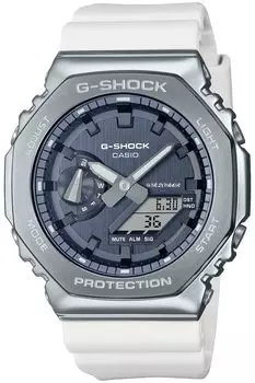 Casio PRECIOUS HEART SELECTION Metal Covered Watch White G-Shock GM-2100WS-7AJF Men s