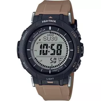 CaSio Prg 30 5jf [Protrek Camper Line Солнечные часы Направление Высота Барометрическое давление Измерение температуры Маленькая модель Мужские S Резиновый ремешок]