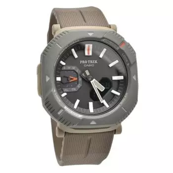 Casio Pro Trek аналогово-цифровой смартфон Link серый циферблат Tough Solar PRJ-B001-5 100M часы унисекс серый