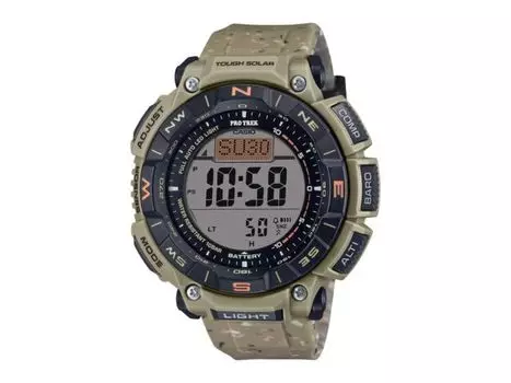 Casio PRO TREK PRG-340SC-5JF Climber Line Triple Sensor Solar Watch бежевый 51,7 мм