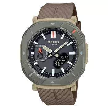 CASIO Pro Trek PRJ-B001 series PRJ-B001-5 TOUGH SOLAR Khaki Pointer Цифровые часы с Bluetooth